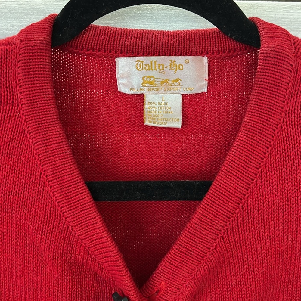 Red Cat Design Sweater - Picture 3 of 8
